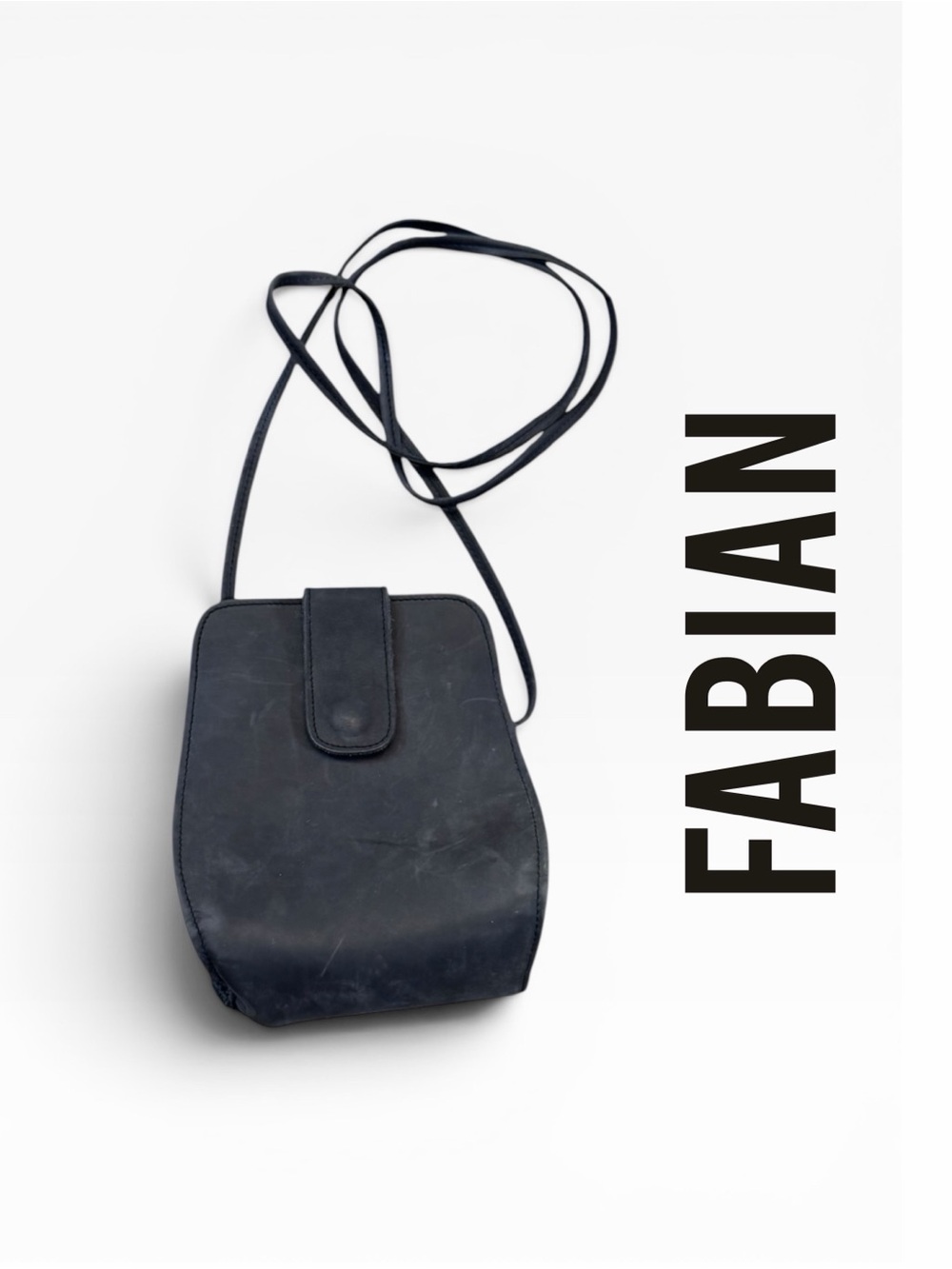 Fabian Vintage Leather Crossbody Purse
